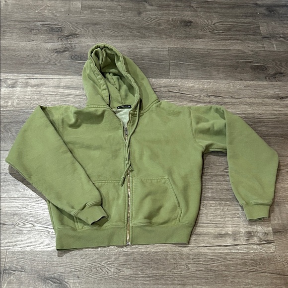 Brandy Melville Zip-Up Hoodie - Picture 3 of 9